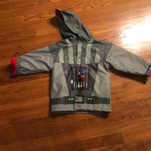 Darth Vader lines raincoat